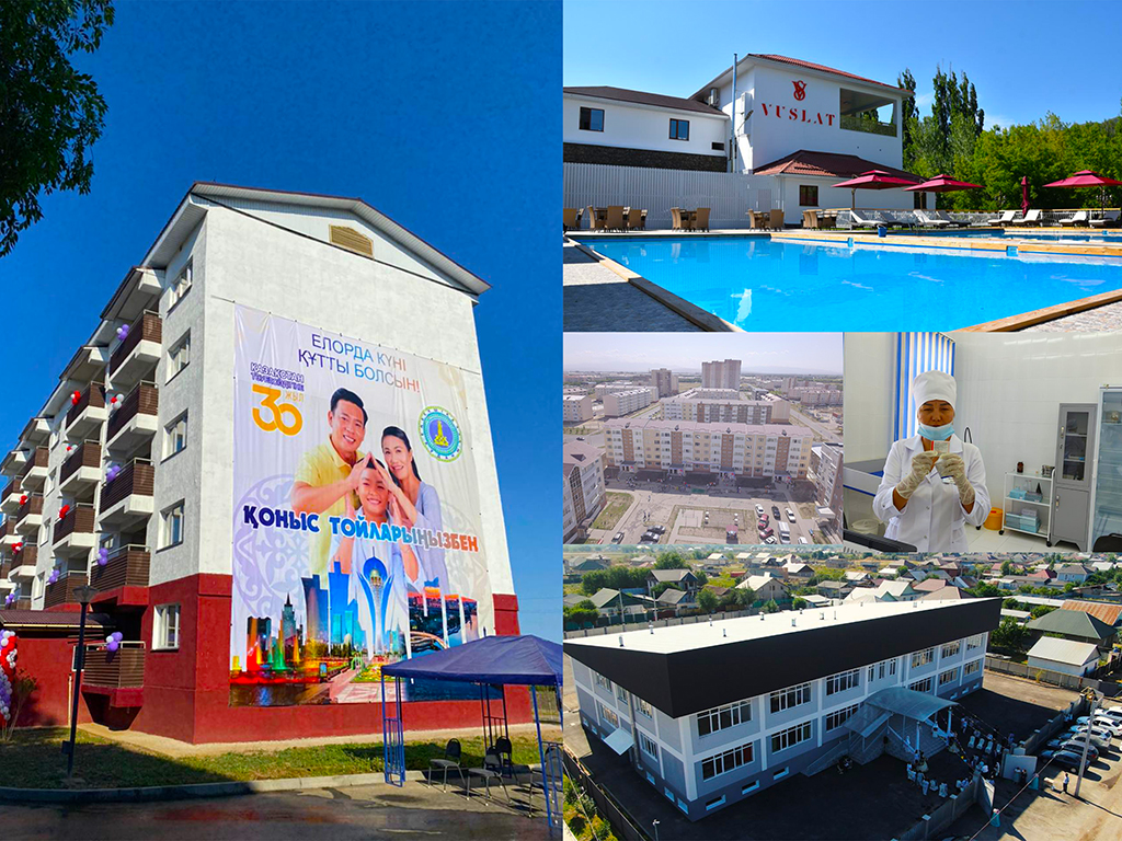 «Строительный бум»: Что построили ко Дню столицы в Алматинской области