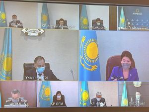 Е. Тугжанов провел заседание МВК по недопущению распространения коронавирусной инфекции
