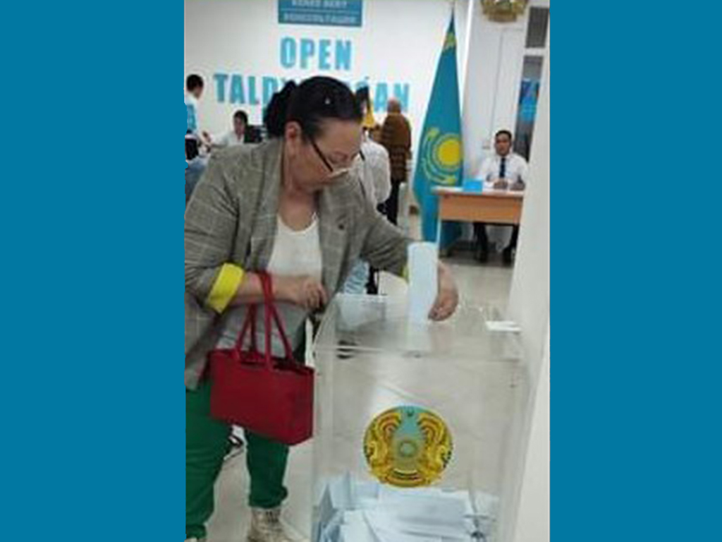 Забира Сайдильдина «Я сделала свой выбор в пользу нового Казахстана»