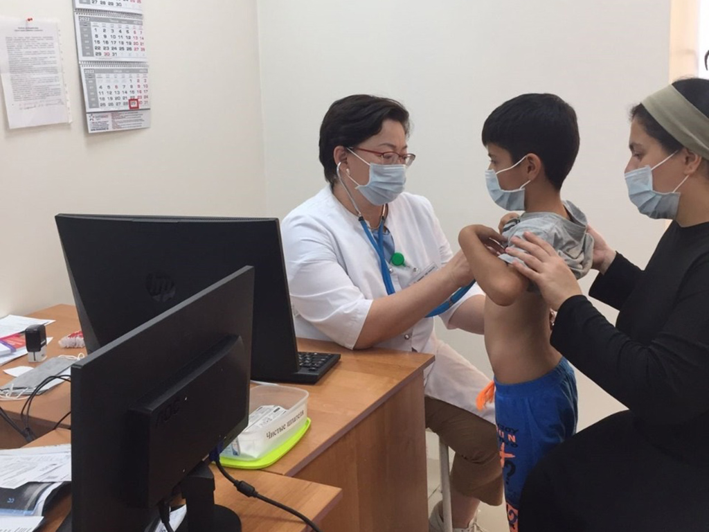 Высококачественную медицинскую помощь детям оказывают в медицинском центре Алматинской области